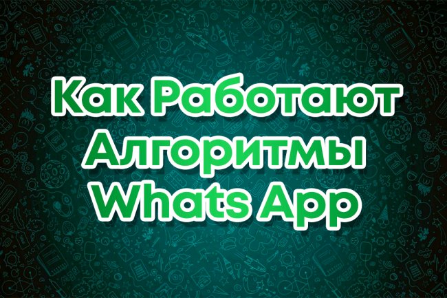 Как работают алгоритмы ватсап