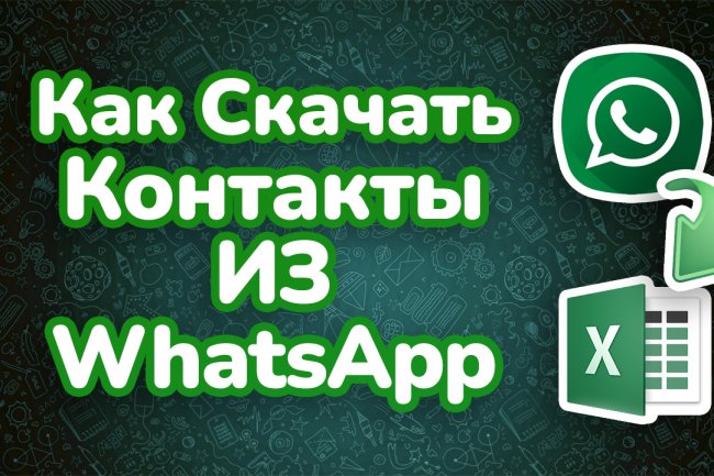 Как скачать контакты из WhatsApp